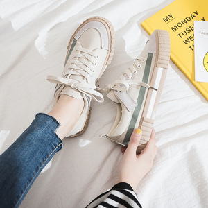 <span class=keywords><strong>Scarpe</strong></span> <span class=keywords><strong>da</strong></span> Donna in Stile Giapponese con Lacci e Suola Spessa, Sneakers Casual in Tela <span class=keywords><strong>per</strong></span> Signore - Product Image 3
