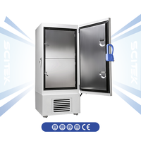 SCITEK -86 ° Congélateur à très basse température C, système double, 408/588/728/838L, contrôle numérique, acier inoxydable 304 pour laboratoire
