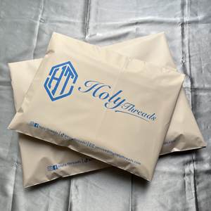 ซองพลาสติกพีชแบบกำหนดเองพร้อมพิมพ์สีน้ำเงิน - ถุงกันน้ำสำหรับจัดส่งเสื้อผ้าและแบรนด์ไลฟ์สไตล์ - Product Image 4