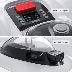 Tondeuse à gazon robotisée GPS sans fil, tondeuse robot intelligente avec évitement d'obstacles visuels, batterie au lithium 21,6 V, recharge automatique - Product Image 3
