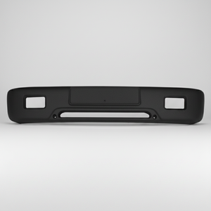 Parachoques delantero de marca italiana confiable con agujeros para luces antiniebla para Cabstar 1999-2003 (Nissan) - Product Image 2