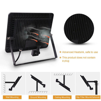 Projecteur Led automatique sensible de 50W à la lumière du jour, étanche IP65, capteur PIR, lumières de sécurité, projecteur Led, capteur de mouvement