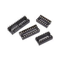 NOUVEAU IC Socket Integrated Block Direct Plug DIP Microcontroller Chip Base 6/8/14/16/18/20/24/28/40p Pin