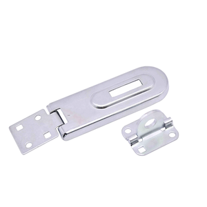 ตัวล็อคประตูโลหะ ตัวล็อคกุญแจ ตัวล็อคประตูแบบหัวเข็มขัด อุปกรณ์เสริมตัวล็อค ตัวล็อคแบบตะขอ สำหรับตู้เกม - Product Image 1