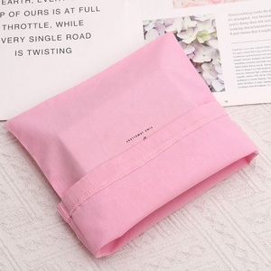 10*15cm Cotton Linen Drawstring Bags Custom Logo Size Environmental Cotton Canvas Fabric Packing Dust Pouch - Product Image 3