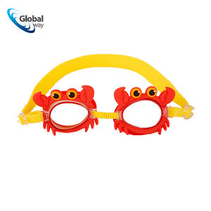 <span class=keywords><strong>Gafas</strong></span> de natación <span class=keywords><strong>para</strong></span> niños con lindo diseño de tela de araña cangrejo y Protección UV antivaho de silicona suave - Product Image 2