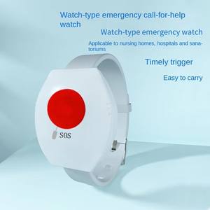 Appel d'urgence sans fil 433 MHz, style montre-bracelet, bouton de panique, télécommande pour les personnes <span class=keywords><strong>âgée</strong></span>s et les patients - Product Image 4