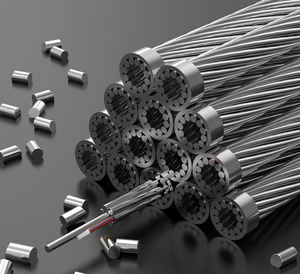 <span class=keywords><strong>สาย</strong></span>เคเบิลใยแก้วนำแสงแบบ OPGW 24 เส้นใย พร้อมใยแก้วนำแสงแบบตีเกลียว และอุปกรณ์ติดตั้งสายเคเบิลแบบ Overline กล่องเชื่อมต่อ ตัวหนีบยึด <span class=keywords><strong>ราคา</strong></span><span class=keywords><strong>สาย</strong></span>เคเบิล OPGW - Product Image 3