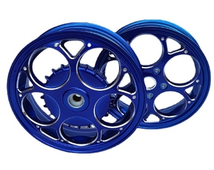 <span class=keywords><strong>ล้อ</strong></span>อะลูมิเนียมอัลลอยด์แบบปรับ<span class=keywords><strong>แต่ง</strong></span>ได้ สีตามสั่ง สภาพใหม่ แบบห้ารู สำหรับรถเวสป้า 150/300 สไตล์โลตัส - Product Image 5