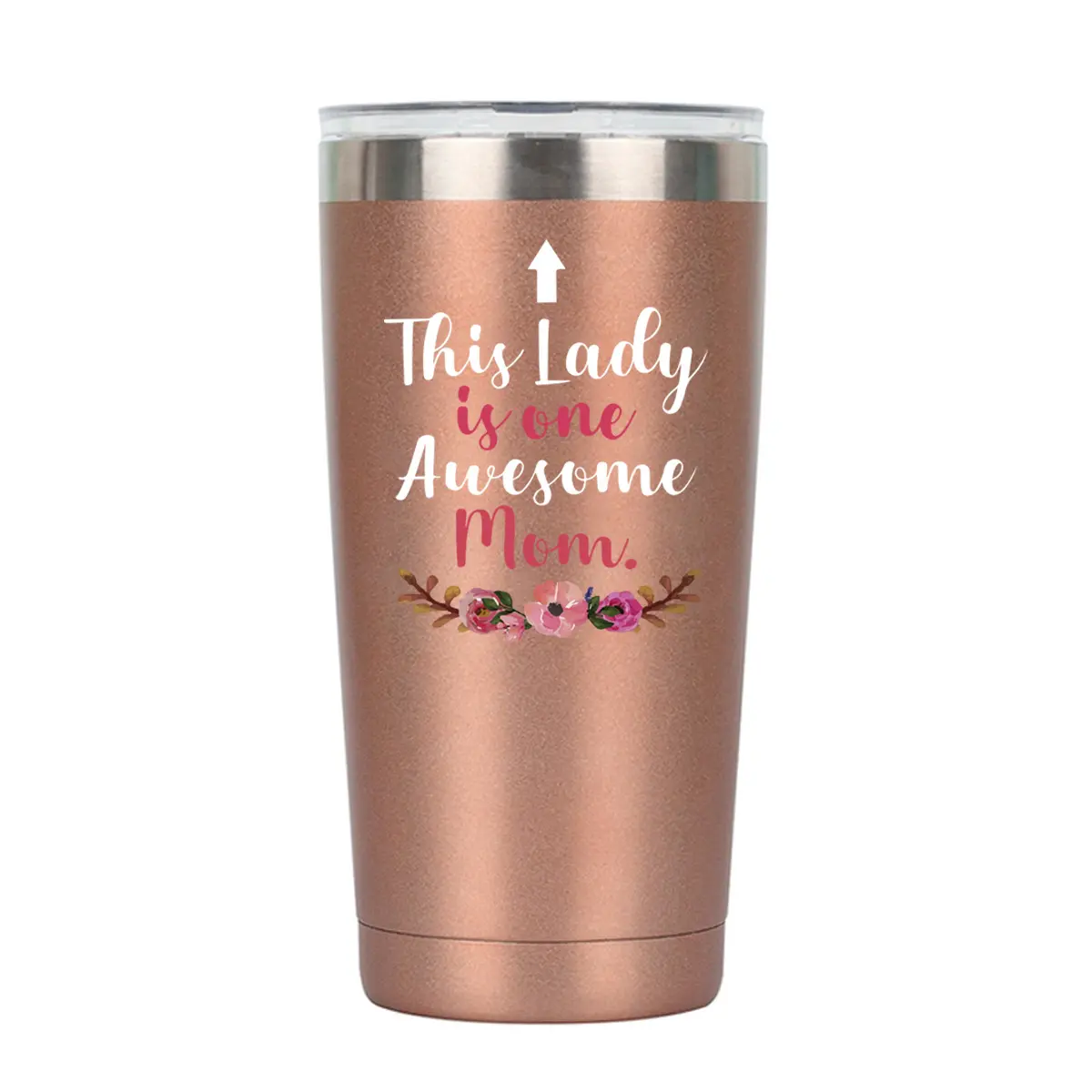 This lady is one awesome mom car mug 20oz double wall stainless steel tumbler mother s day gifts 2022