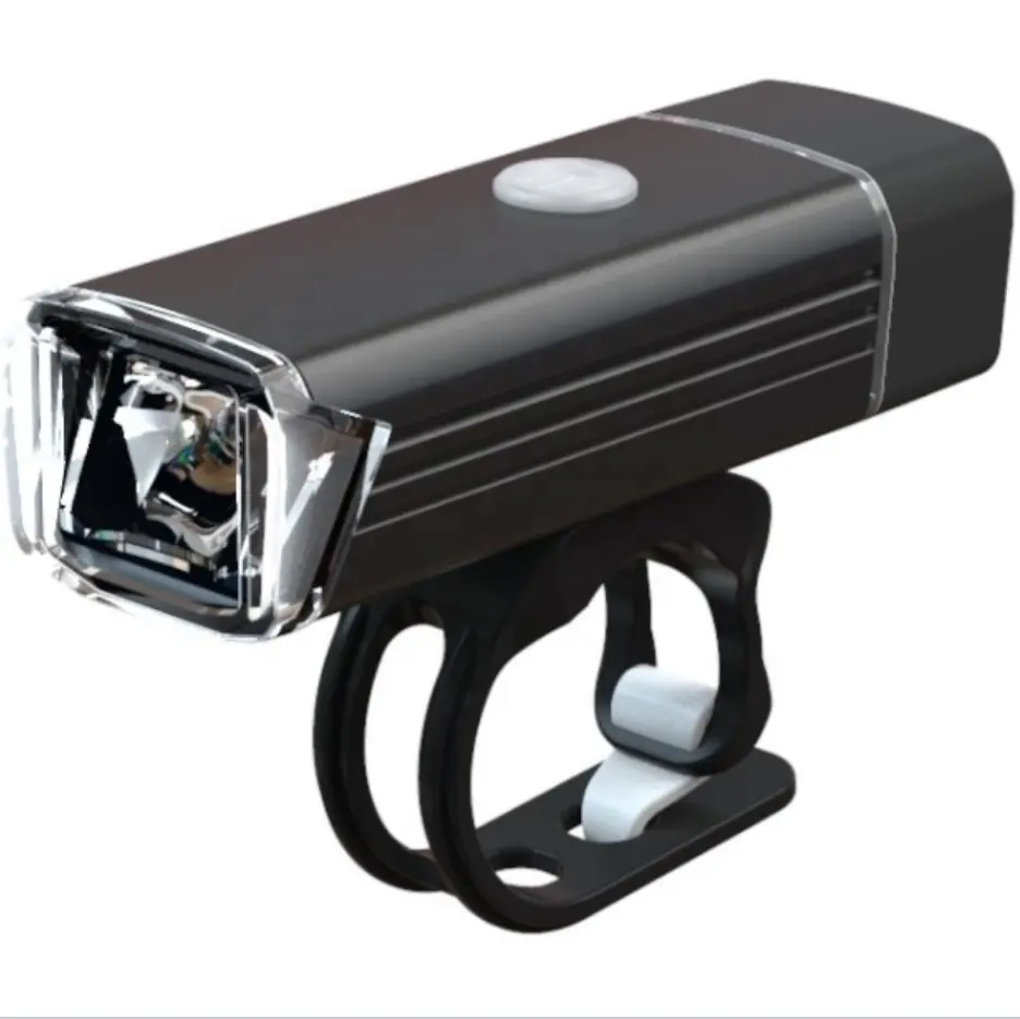 Hot USB Rechargeable Bike Light Powerful Lumens Bicycle Headlight LED Front Light Easy to Install for Cycling Safety Flashlight