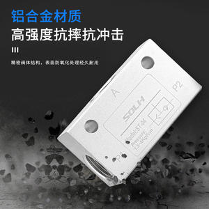 Válvula de Lanzadera Neumática Serie ST ST-01/02/03/04, Control de Flujo de Gas Manual y Válvula Lógica para Agua - Product Image 2