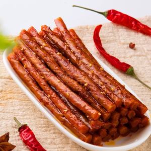 <span class=keywords><strong>Prix</strong></span> d'usine Bande piquante à mâcher Petit tendon de boeuf végétarien Snack spécial chinois Gluten Barre piquante épicée Latiao - Product Image 5