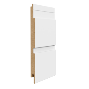 Revêtement mural VJ-S classique en MDF apprêté blanc - Product Image 6