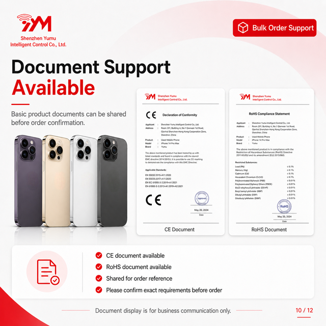 13 13 Mini 13 Pro 13 Pro Max OEM Available Clean IMEI Factory Unlock Wholesale Supplier Ready to Use 5G Mobile Phone