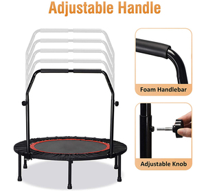 <span class=keywords><strong>Trampolín</strong></span> Deportivo Jump Sport, <span class=keywords><strong>Mini</strong></span> <span class=keywords><strong>Trampolín</strong></span> de <span class=keywords><strong>Fitness</strong></span>, Rebounder Plegable, <span class=keywords><strong>Trampolín</strong></span> Exterior - Product Image 5