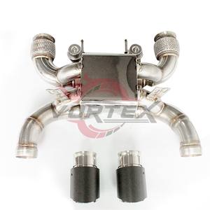 Escape Catback Valvetronic de Acero Inoxidable 304 de Alto Flujo con Control Remoto para McLaren 720S 4.0T V8 2017+ (Gran Venta) - Product Image 3