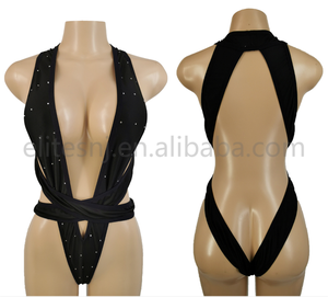 Tenue de <span class=keywords><strong>danse</strong></span> pour spectacle Elites Go Go, vêtements de <span class=keywords><strong>danse</strong></span> exotiques, vêtements de <span class=keywords><strong>danse</strong></span> sexy pour club - Product Image 4