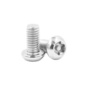 Pernos y Fijaciones de Seguridad de Acero Inoxidable Personalizados, Tornillos de Seguridad de Cabeza Estrella de 6 Lóbulos con <span class=keywords><strong>Perno</strong></span> en el Centro - Product Image 3