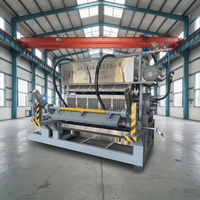 Machine à fabriquer des barquettes à œufs à faible investissement pour les fermes avicoles, utilisant le recyclage du papier usagé, petite production de barquettes à œufs