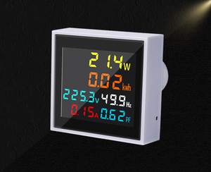 D48-2058 Đ<span class=keywords><strong>a</strong></span> Chức Năng Kỹ Thuật Số 6 Trong 1 AC 50-300V 250-450V Vôn Kế Ampe Kế Năng Lượng Bảng Điều Chỉnh Mét - Product Image 4