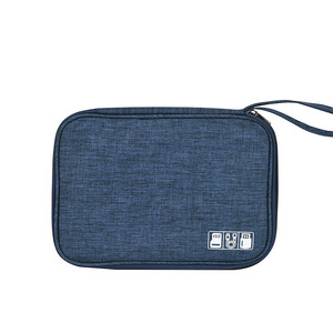 Waterproof Custom Logo Digital <strong>Electronic</strong> <strong>Organizer</strong> Portable Travel Cable USB Data Line Charger Plug Storage Bag with Zipper - Product Image 6