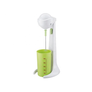 Máquina de batidos de leche para el hogar, mini mezclador eléctrico de plástico para bebidas de café, fabricante de batidos de leche, Espumador de leche, cafetera - Product Image 5
