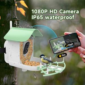 Cámara de captura automática de vídeo con aplicación, alimentador inteligente de comida para pájaros, evita que las ardillas - Product Image 3
