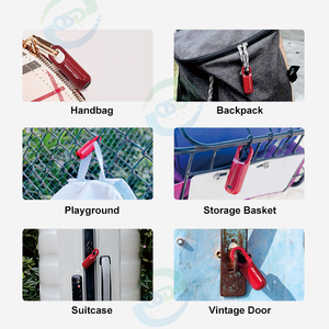 Mini cadenas intelligent Tuya App, portable, sans clé, avec empreinte digitale, recharge USB, pour bagages, gym et casiers - Product Image 6