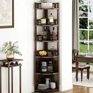 <b>Corner</b> <b>cabinet</b>, wall <b>corner</b> <b>cabinet</b>, triangular <b>corner</b> <b>cabinet</b>, living room sofa side <b>cabinet</b>, solid wood kitchen storage rack, - Product Image 1