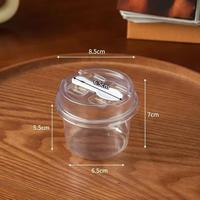 Mini Taza de Plástico de 150 ml para Pudín, Caja de Plástico para Empacar, Taza para Postre de Crema, Taza para Pastel de Mousse PET con Cuchara