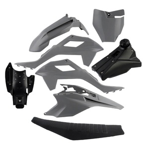 ชุดแฟริ่งพลาสติก YHMOTO สีดำ ขาว เทา สำหรับ KTM 65 2022 SSR125 รถวิบาก - Product Image 1