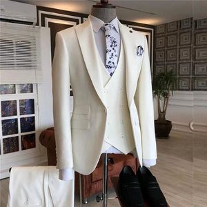 Trajes de Hombre <span class=keywords><strong>Azul</strong></span> Rey de 3 Piezas, Corte Slim, Estilo Italiano, para Novio, Padrinos de Boda, Blazer, Traje de Boda, Venta al Por Mayor - Product Image 2