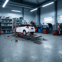 Banc de redressage de châssis automobile UL-299, équipement professionnel de carrosserie pour la réparation automobile en garage