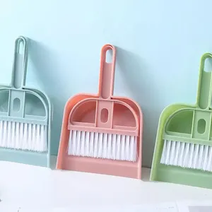 Juego de Escoba y Recogedor de Escritorio, Pala para Basura con Cerdas Suaves, Mango de Plástico Ecológico, Multifuncional para Limpieza del Hogar - Product Image 5