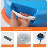 Ventilateur de plongée portable LY450 pour deux personnes, machine de respiration sous-marine de 7 heures à ailettes artificielles, équipement de plongée