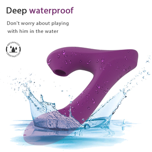 Benutzer definierte Frauen Sexspielzeug für Erwachsene 10 Frequenz G-Punkt & Klitoris Stimulation Vibrierender Dildo Saugen Vibrator - Product Image 3