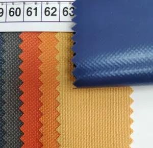 Venta caliente precio de fábrica impermeable poliéster Oxford lona Pvc 600d tela de poliéster para bolsa