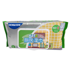 Vente chaude Adulte Nettoyage Lingettes Humides Ménage Logo Personnalisé Jetable Biodégradable Lingettes Parfumées - Product Image 2