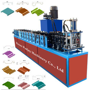 Máquina automática de perfilado Fabricación Perfiles de puerta de metal de acero Control PLC Usado Essential Incl. Motor Cojinete Bomba Azulejo - Product Image 1