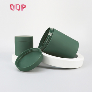 กระปุกครีมพลาสติกพกพาสำหรับเดินทาง  บรรจุภัณฑ์แบบกระปุก PP สีเขียว พร้อมฝาพลาสติก สำหรับครีมทาหน้า ผลิตภัณฑ์ดูแลผิว และสครับขัดผิว - Product Image 4