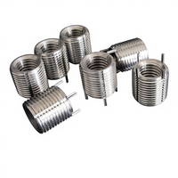 Automotive Industry Key Locking Thread Inserts Thin-Walled Stainless Steel M5-M6 Fully Threaded Right Hand Mounting Handle 4 Key