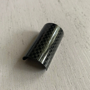Almohadillas Protectoras de Pedalier para Bicicleta Xiaobu, Cubiertas Superiores e Inferiores de Fibra de Carbono para Bicicleta Plegable <span class=keywords><strong>Brompton</strong></span>, Hechas en Hefei - Product Image 4