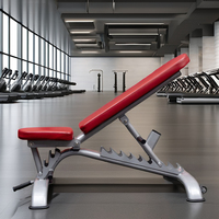 Banc de musculation pliable en métal réglable pour haltères, équipement de gym commercial, usage domestique, pour musculation et presse à barre – Offre Spéciale