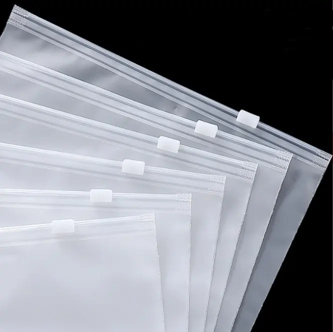 의류 용 PE 소재 맞춤형 인쇄 지퍼락 비닐 봉지