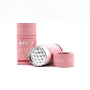 Factory-customized Recyclable Paper Tube Packaging; New Design of Tea Sealing and Easy-tear <b>Cap</b> Cylindrical Packaging - Product Image 1