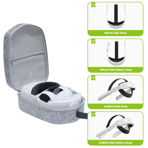 Estuche de transporte de fábrica Estuche de almacenamiento Bolsa de transporte para Oculus <span class=keywords><strong>Quest</strong></span> <span class=keywords><strong>2</strong></span> con correa <span class=keywords><strong>Elite</strong></span> - Product Image 6