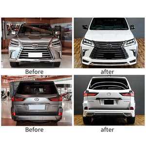 Convient pour Lexuss <span class=keywords><strong>LX570</strong></span> mise à niveau <span class=keywords><strong>WALD</strong></span> passage de roue petit surround lèvre avant et arrière élargissement modification accessoire passage de roue - Product Image 3
