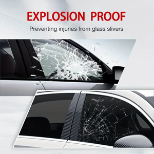 Película de tinte de coche de calidad Carlise USA 70% protección UV sin burbujas película de tinte de ventanas 88% película de tinte de aislamiento térmico para ventana de coche - Product Image 5