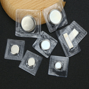 D15 * 2mm Pvc boucle magnétique forte Absorption magnétique Invisible vêtements bagages étanche rond aimant bouton boucle magnétique - Product Image 6
